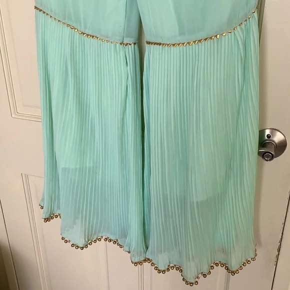 Mint Green Sharara - Picture 9 of 13